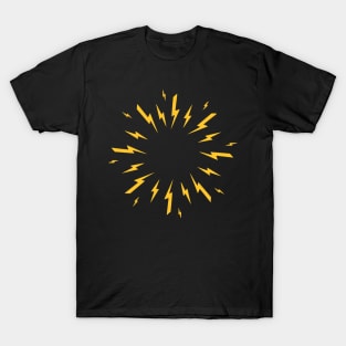 Thunder Bolt Circle T-Shirt